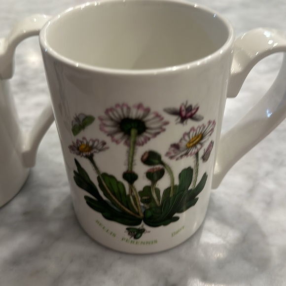 Set of two Portmeirion Botanic Garden coffee mugs - Picture 3 of 9